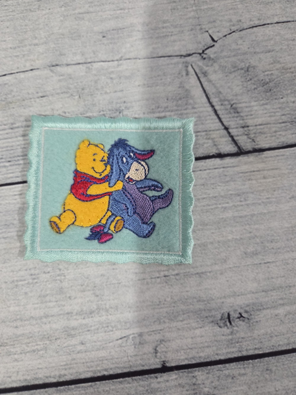 Disney Pooh and Eeyore Iron On Transfer